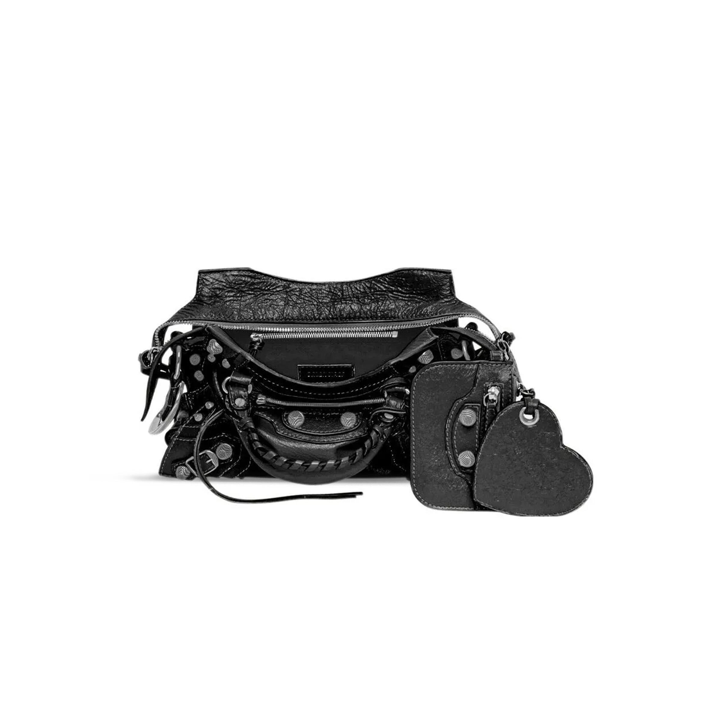 Ba1en*iaga small neo cagole city in black 700940210b01000 (25.9*17.8*11.4cm)